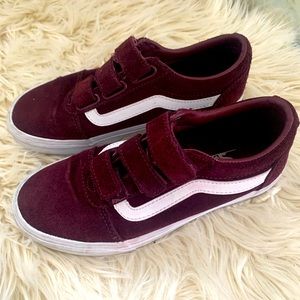 Maroon Vans